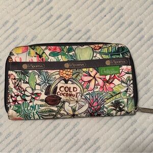 Lesportsac Tropical Floral Wallet